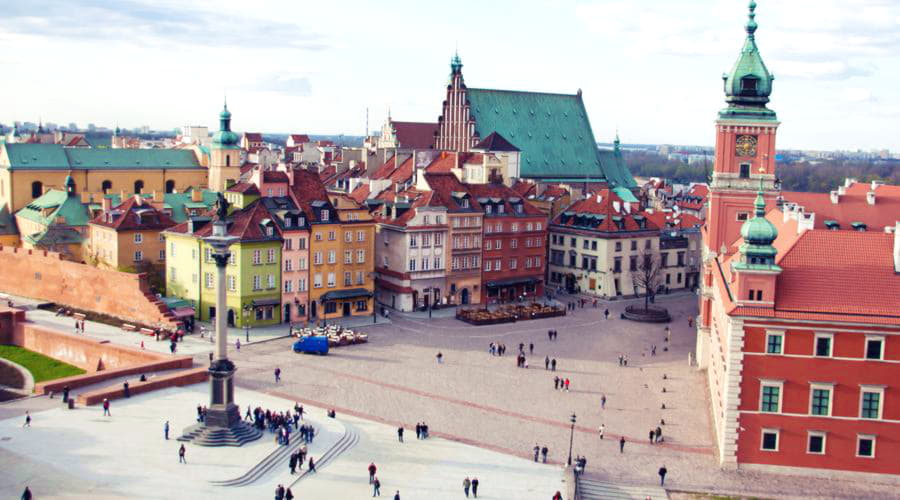 De mest populære tilbudene om leiebil i Warszawa